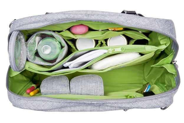 diaper bag with compartments