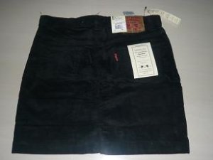 2. BNWT Brown Velvet Skirt B.JPG