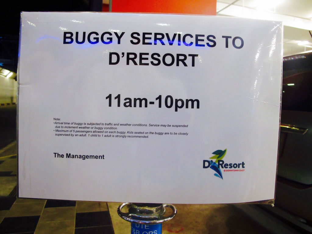 Buggy services at D'Resort