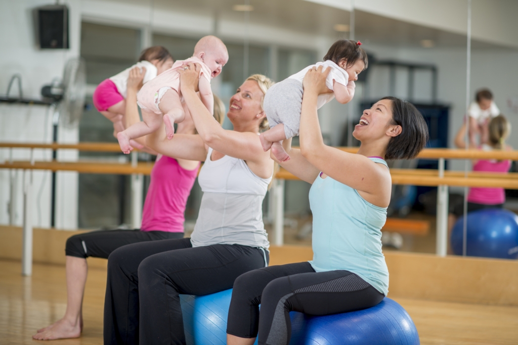 new mummy gifts - mum and baby workout class