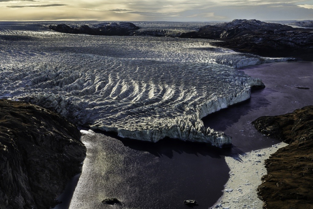 Northern Lights - Ice Cap - Greenland