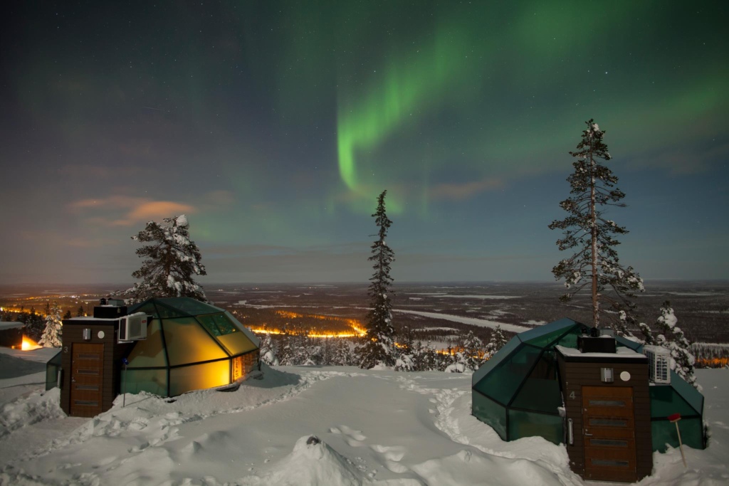 Northern Lights - Levi Igloo - Finland