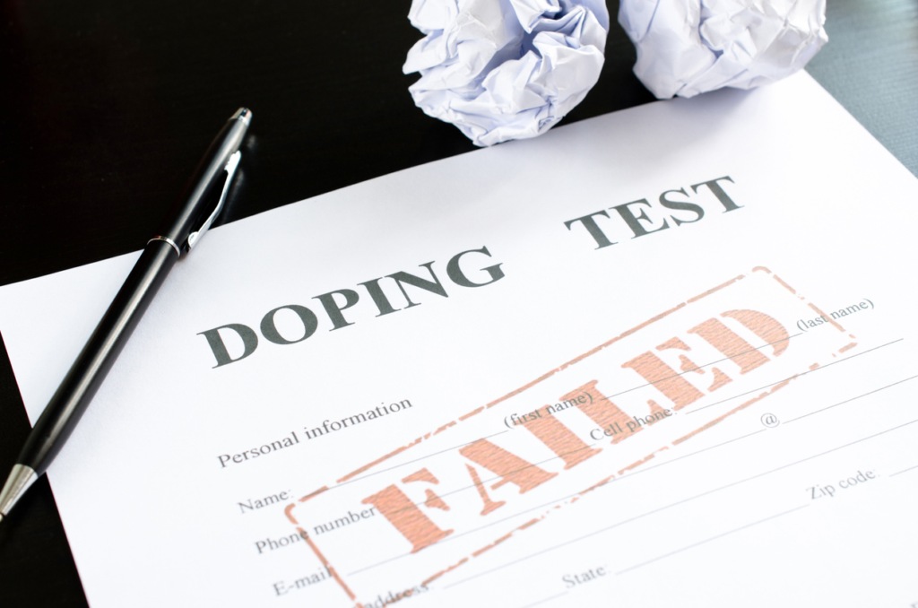 doping test - failed
