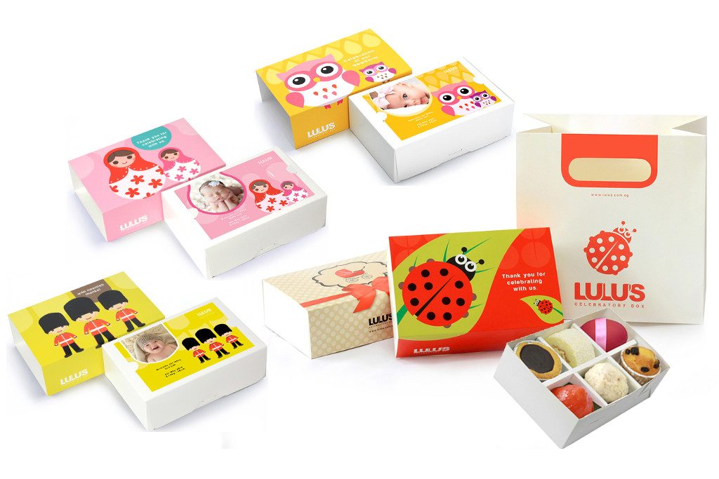 baby full month cakes - Lulu's Celebratory Box