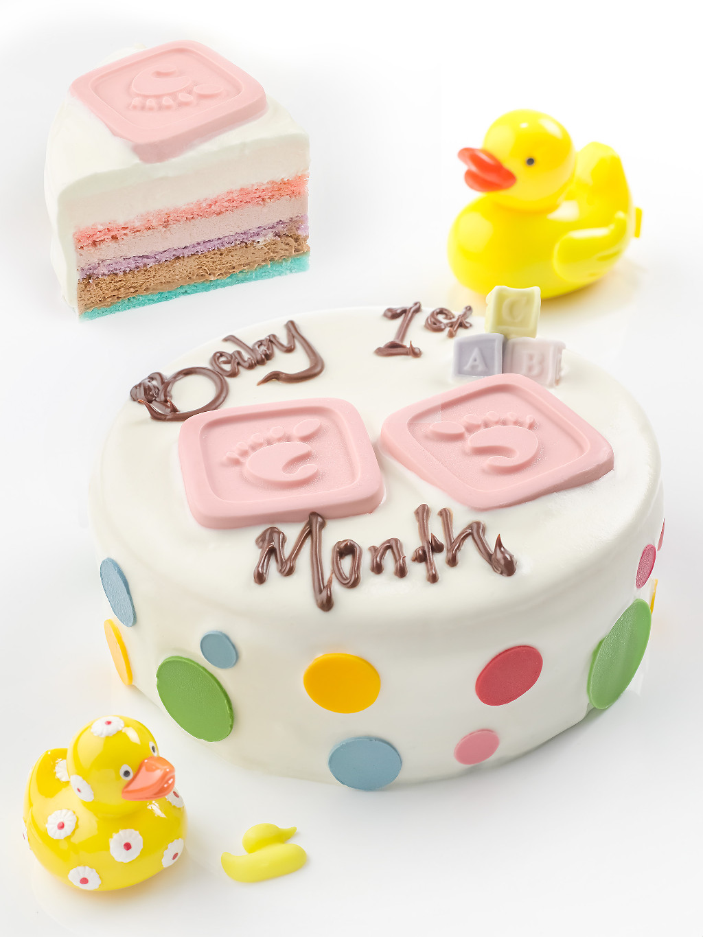 18 Gorgeous Baby Full Month Cakes And Packages