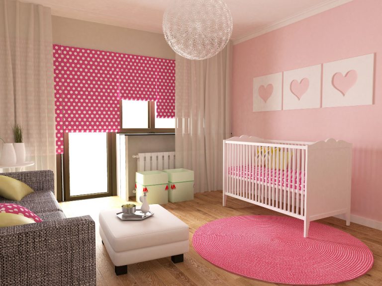 Feng Shui - pink nursery