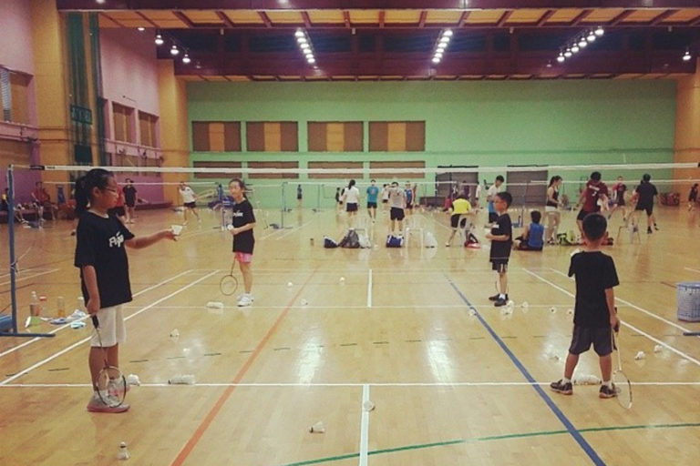 sports academies for kids - badminton-flymax