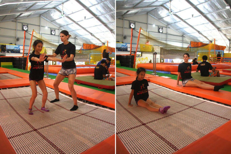 sports academies for kids - trampoline-jump