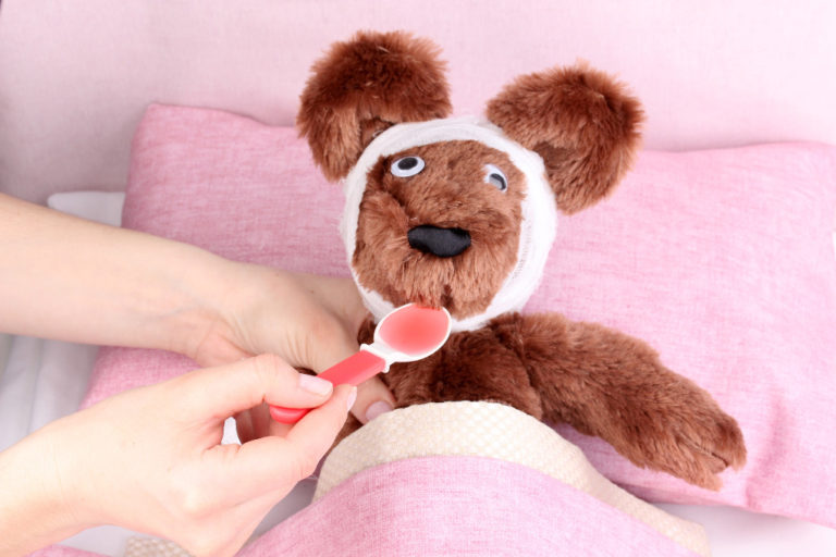 a&e - sick bear