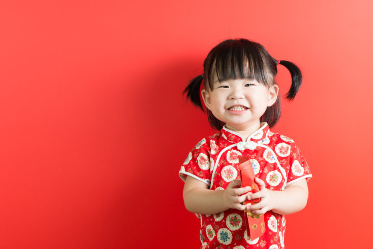 ang pow - little girl