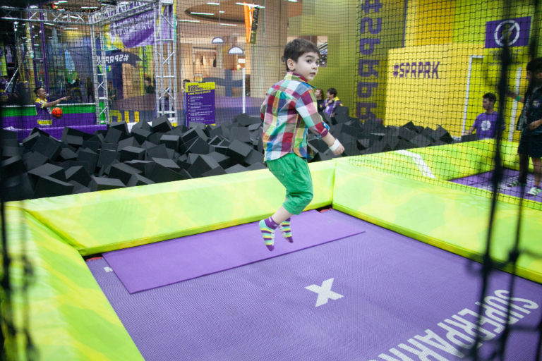 SuperPark Singapore - kids trampoline