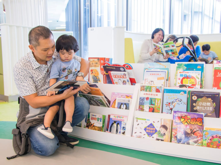 kid-friendly libraries in Singapore - Tampines