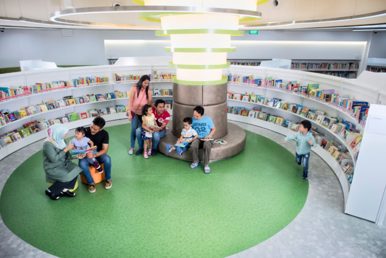 kid-friendly libraries in Singapore - Yishun