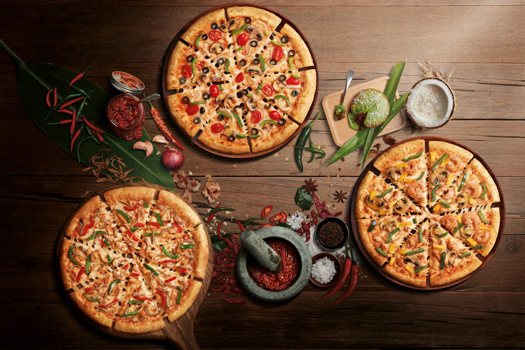 Domino's Sambal Pizzas