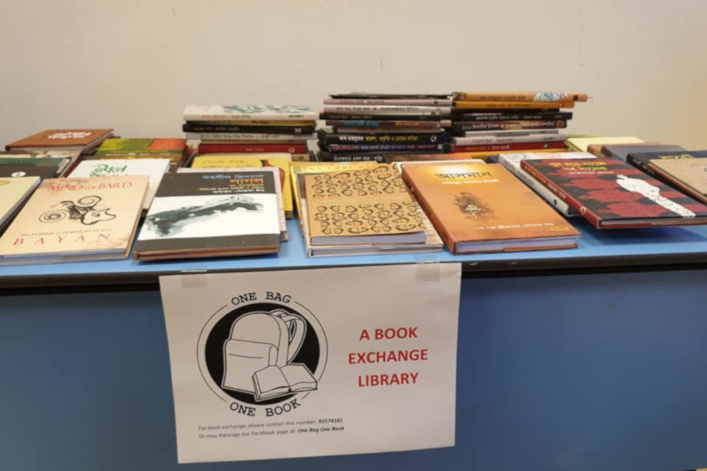 donate books - one bag one book