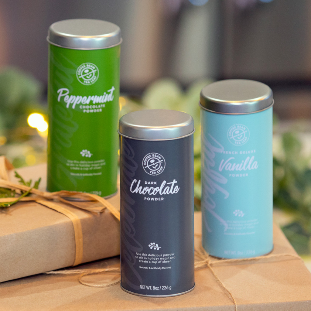 Christmas shopping 2019 - CBTL flavoured powder tins