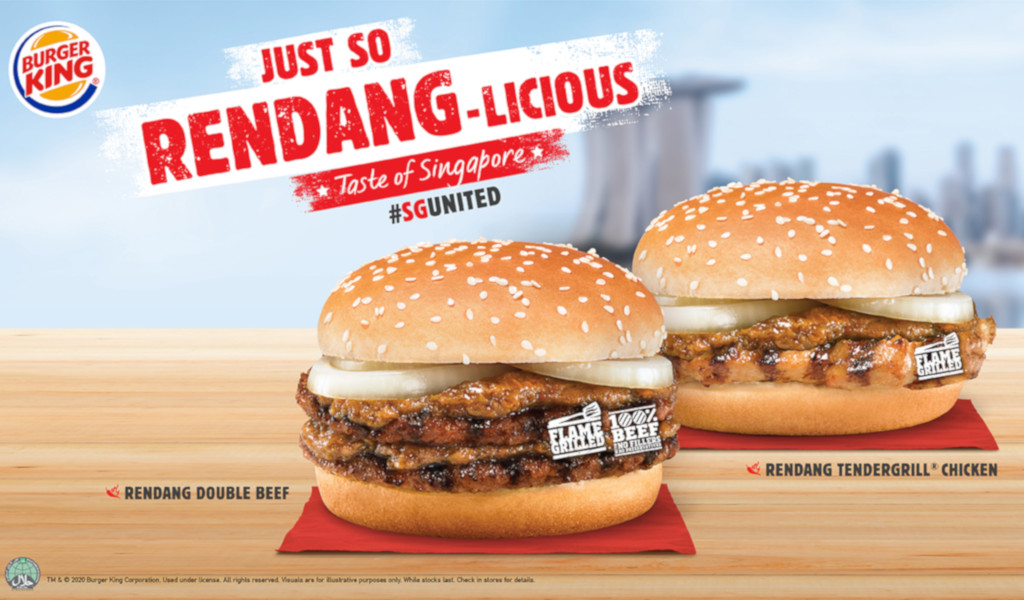 National Day 2020 XXL Rendang Burger – Burger King