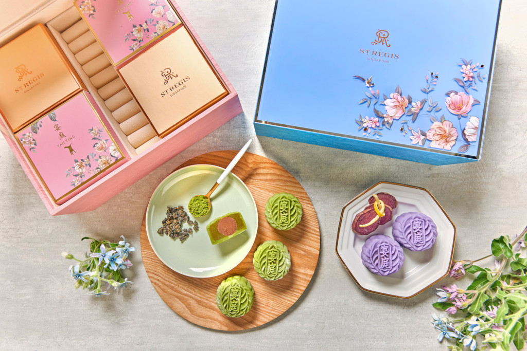 Honey Purple Sweet Potato Paste with Orange Yuzu Truffle – Yan Ting, The St Regis Singapore