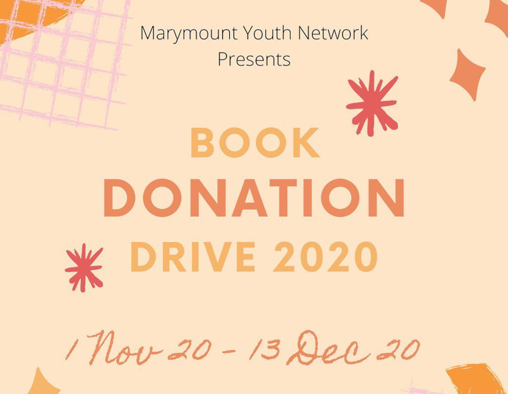 Marymount Youth Network Book Donation Drive 2020