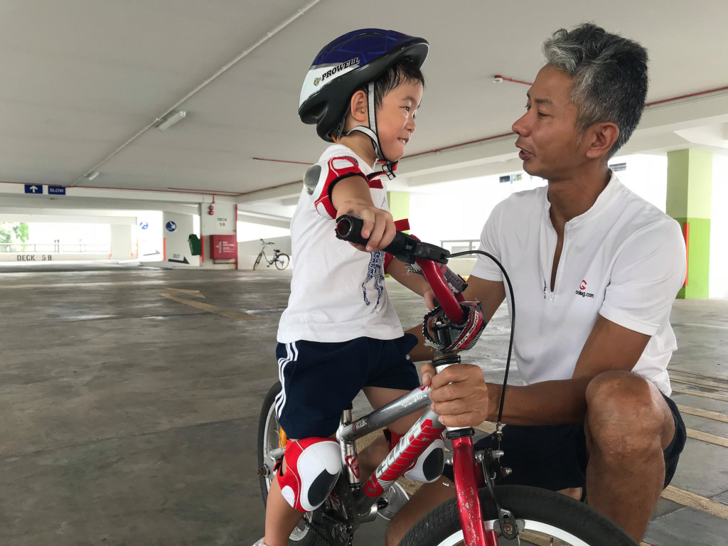 where kids can learn to cycle in Singapore - cycle school sg