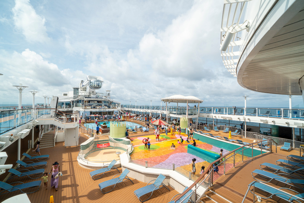 Royal Caribbean cruise - outdoor pool