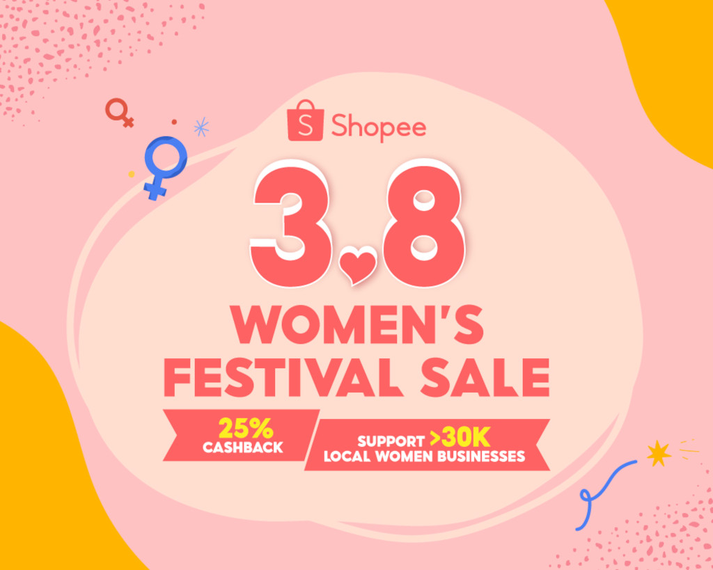IWD 2021 - Shopee 3.8 Women's Festival