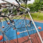 Laissez-faire parenting at the playground