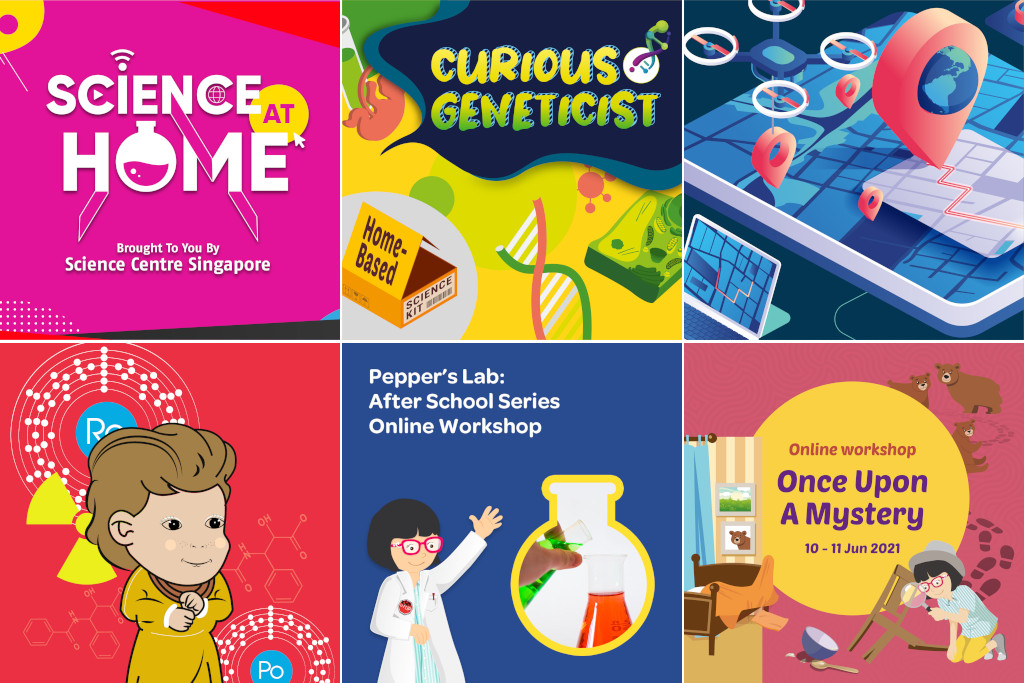 June school holiday activities - Science Centre Singapore Online Workshops