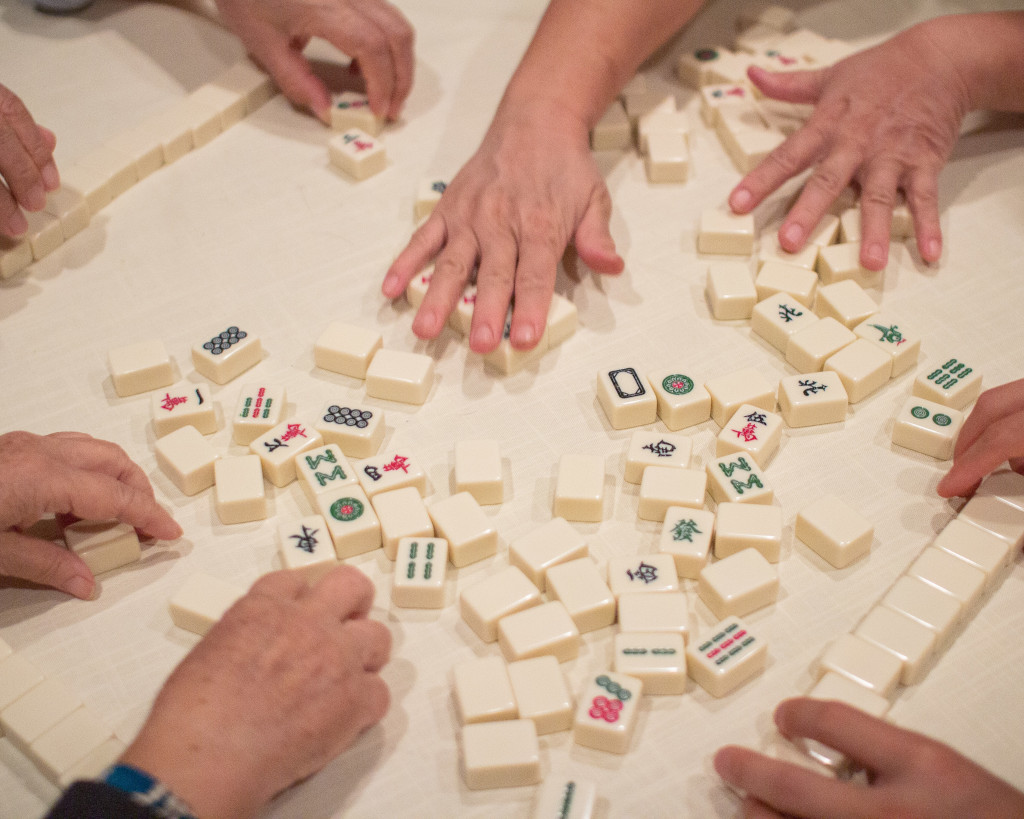 old school games - mahjong