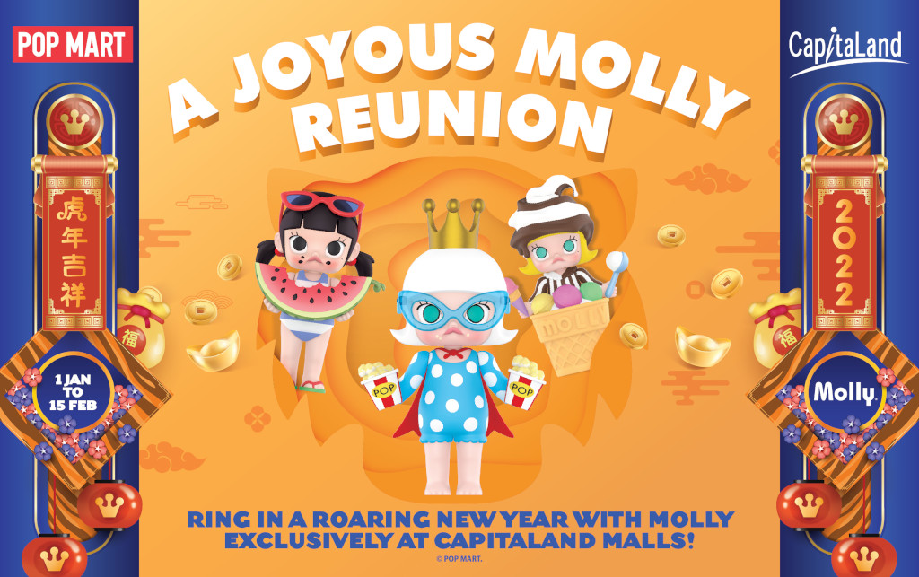 Joyous Molly Reunion at CapitaLand Malls CNY 2022