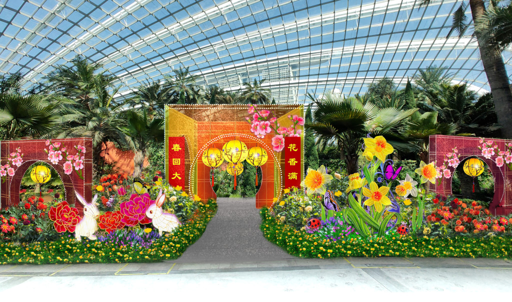 CNY 2022 Dahlia Dreams at Gardens by the Bay