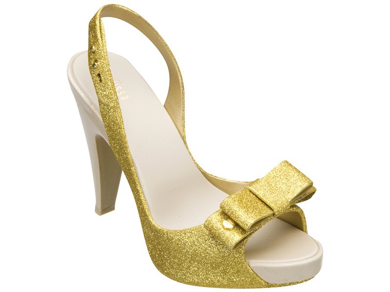 #BN melissa sky gold new glitter shoe 35 us 36(retail 220)-$110.jpg