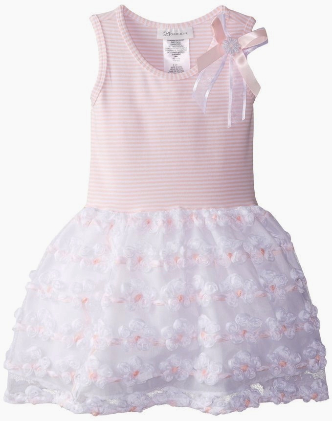 Bonnie Jean Little Girls' Pink Dropwaist Bonaz Dress.jpg