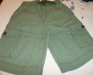 C-081 OshKosh Green Shorts with draw cord2 image.jpg