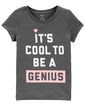 Cool To Be A Genius Jersey Tee size8 $2.26.jpg
