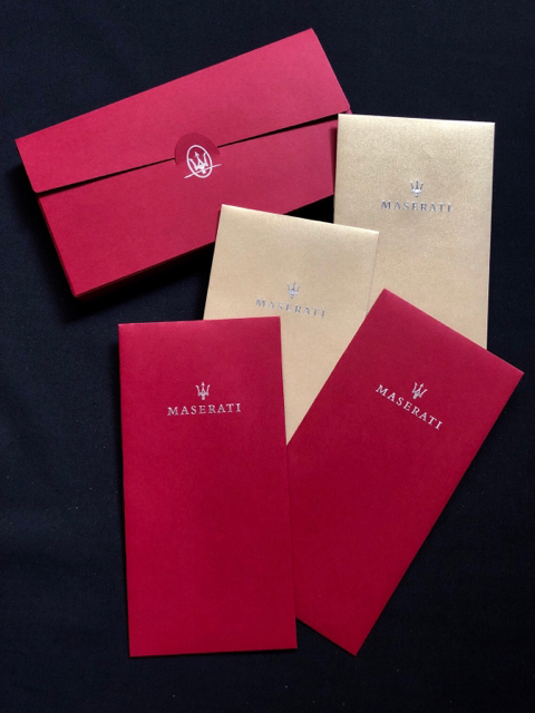 Luxury Brand Givenchy Catier Red Packets Ang Pow Angpao Angpow