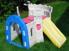 little tikes climb & slide castle