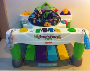 fisher price superstar step and play piano