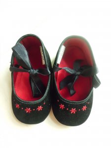 Shoes (Toddler) - OshKosh Oriental Pumps Top View.JPG