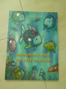 Book - Rainbow Fish to the Rescue.JPG