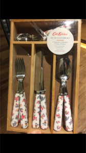 cath kidston cutlery set