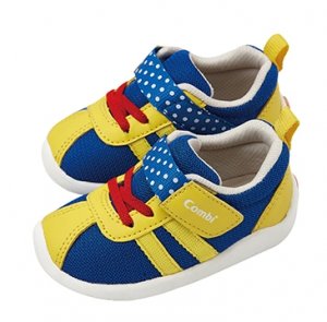 Combi Baby shoes Yellow & Blue design 16.5 cm.jpg