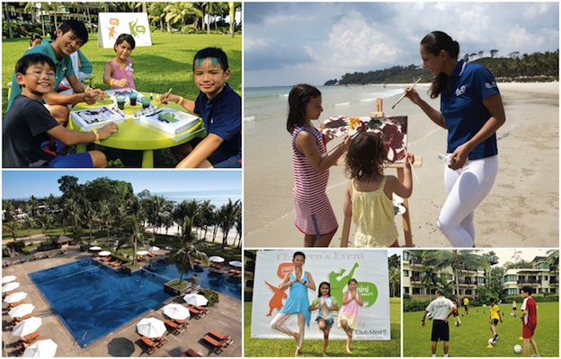 CLUB MED FAMILY FUN collage
