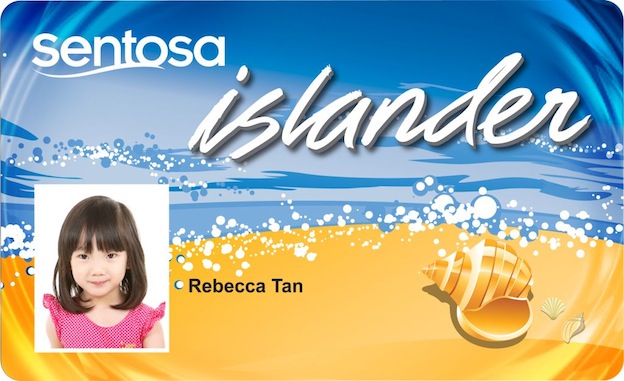 Sentosa Islander Card - little girl_LR