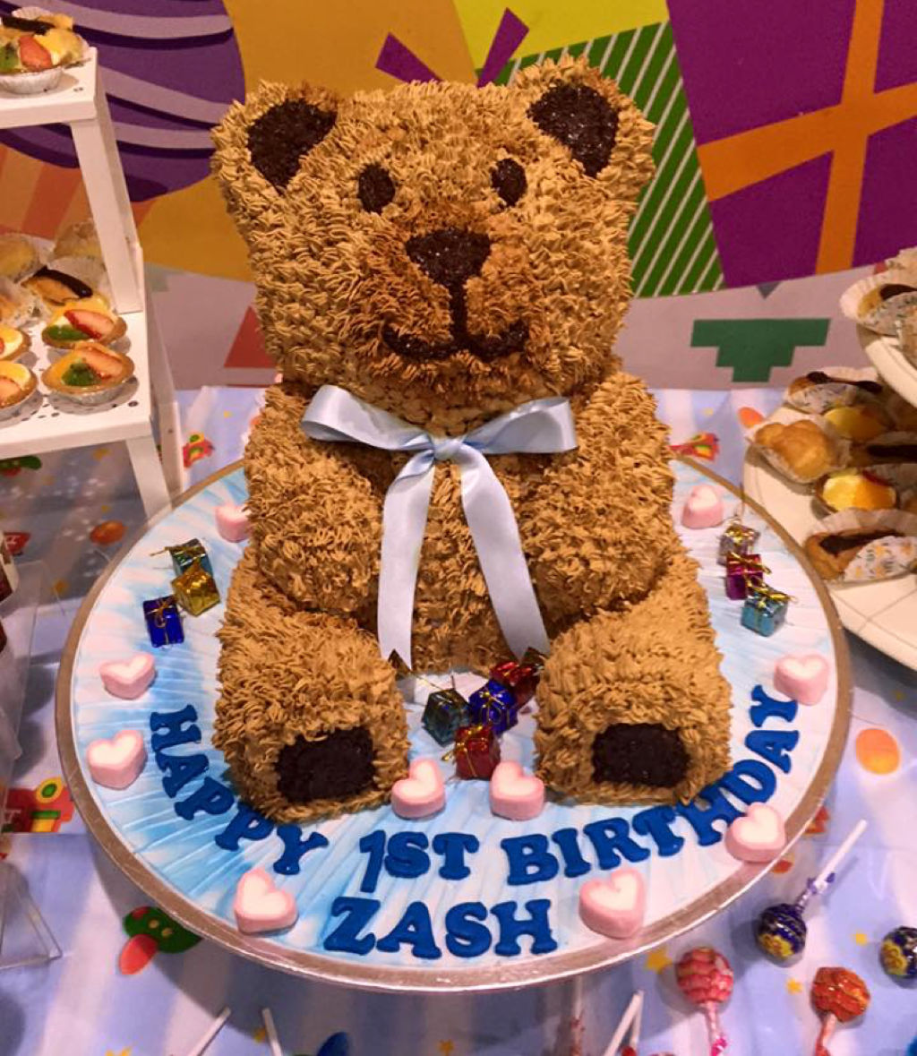 Kid's birthday Cake - Teddy bear cake from Baker's Heart