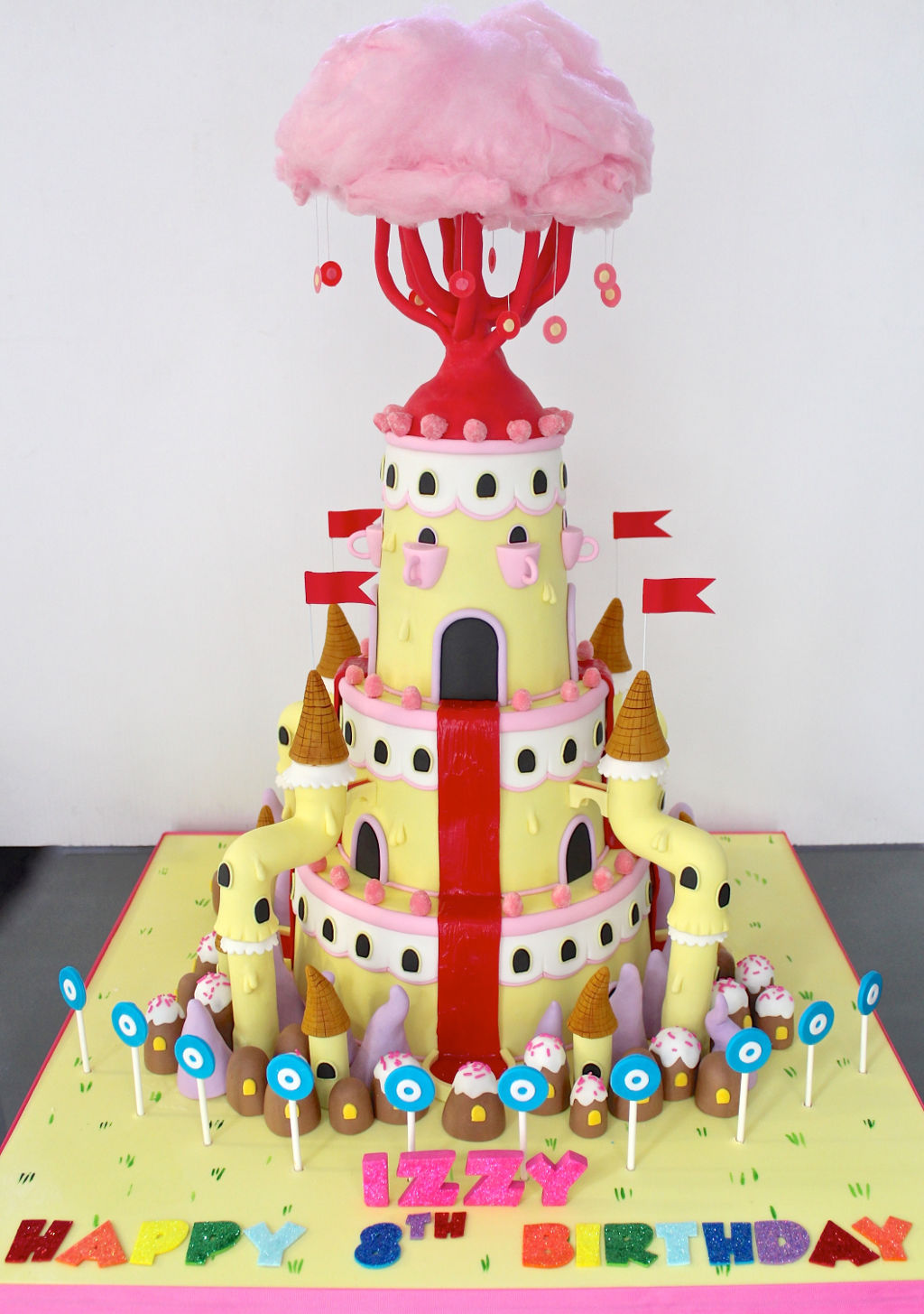Kid's birthday Cake - Castle cake from Celebrate with Cake!