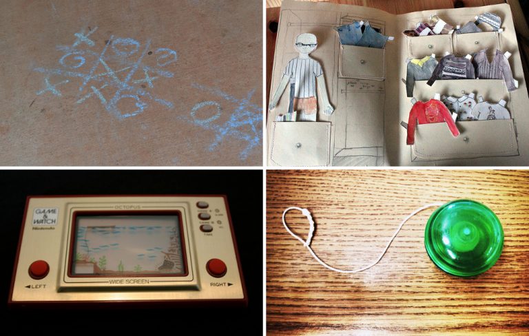 childhood games-yoyo-paperdoll-tictactoe-nintendo