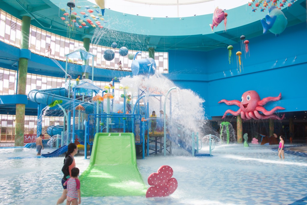 Splash@Kidz Amaze Indoor Water Playground wide view