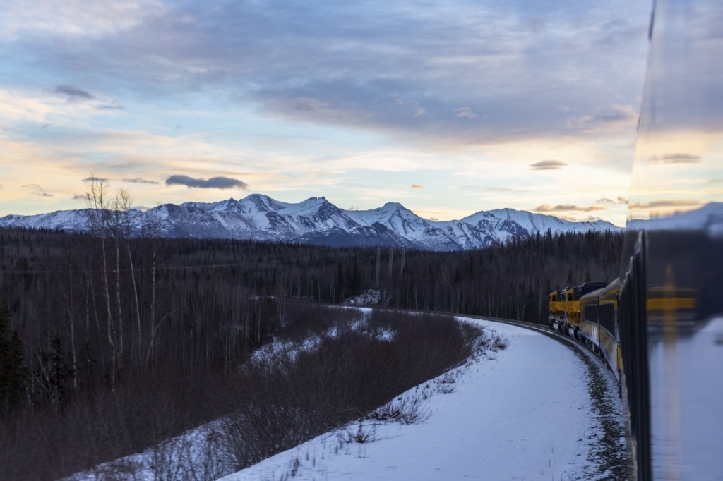 Northern Lights - Alaska Railroad - Fairbanks
