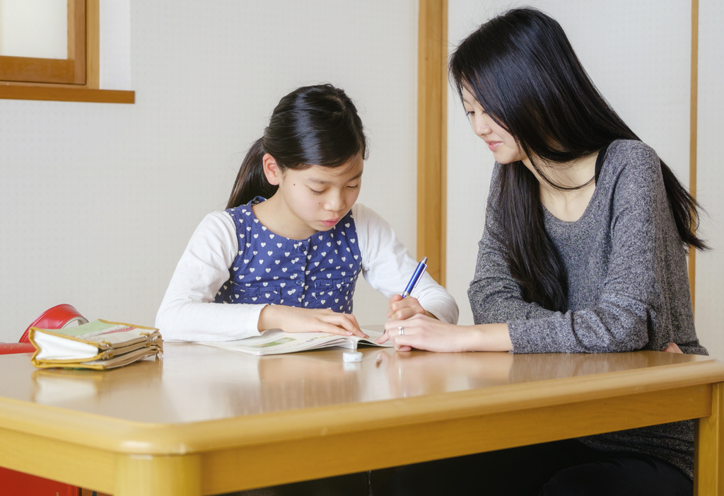 Japanese Student with Tutor